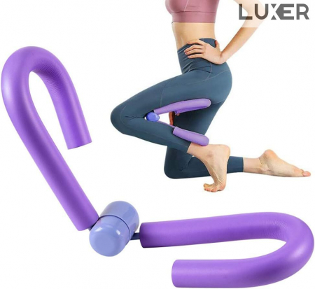 Aparat Fitness Multifunctional Pentru Tonifiere Musculara, Universal, Mov, Luxer, dispozitiv tonifiere musculara pentru muschi abdominali, fese, coapse, combatere celulita, pentru femei decathlon intersport ieftin luxer [7]