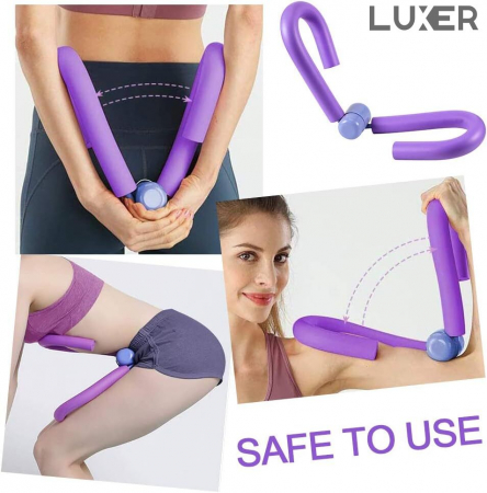 Aparat Fitness Multifunctional Pentru Tonifiere Musculara, Universal, Mov, Luxer, dispozitiv tonifiere musculara pentru muschi abdominali, fese, coapse, combatere celulita, pentru femei decathlon intersport ieftin luxer [6]