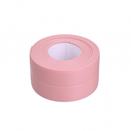 Banda Adeziva de Etansare Pentru Baie si Bucatarie, Luxer, Alba/Roz/Gri, 320x3.8 cm, pentru Cada/Chiuveta/Ferestre/Tevi apa, Multicolora, 320x3.5 cm, banda adeziva etansare dedeman model de vara pentru apa cada ferestre baie bucatarie usa tevi chiuveta ieftin dedeman brico depot leroy merlin luxer