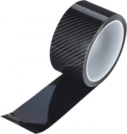 Banda Adeziva Fibra de Carbon pentru Protectie Auto Anti-Zgarieturi, Luxer, 300x7 cm, banda fibra de carbon fibra de sticla dedeman pentru protectie auto bord componente zgariate ieftina emag luxer [14]