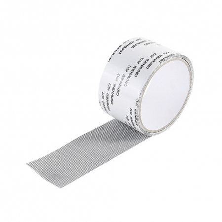 Banda Autoadeziva din Fibra de Sticla pentru Reparare Plasa Tantari, 180x5 cm, Negru, Luxer, banda adeziva plasa tantari dedeman hornbach emag leroy merlin magnetica pentru geamuri ieftina luxer