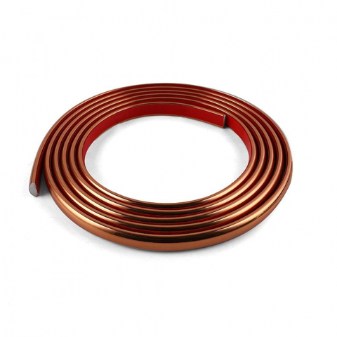 Toate Produsele - Banda Decorativa Autoadeziva, 1.1 cm x 5 m, pentru Pereti, Mobilier, Decoratiuni Auto si Interioare, Rezistenta la Apa, Durabila, Usor de Aplicat, Gold, Luxer, Banda adeziva decorativa de lipit pentru perete auriu roz tip platbanda / bordura prete, ornamentala luxer