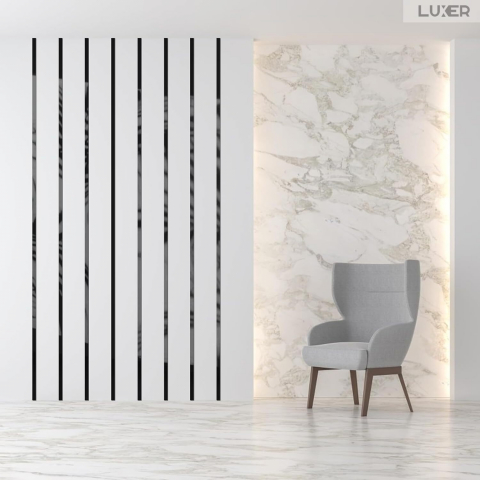Banda Decorativa Autoadeziva Pentru Perete Cu Efect de Oglinda Luxer, Lungime 500 cm, Latime 1 cm, Metal Black, Banda Adeziva Metalica Pentru Mobila/Usi/Ferestre pentru Decor Dedeman Leroy Merlin Emag Gresie/Faianta Luxer [1]