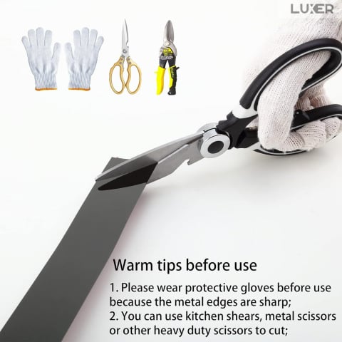 Banda Decorativa Autoadeziva Pentru Perete Cu Efect de Oglinda Luxer, Lungime 500 cm, Latime 2 cm, Black, Banda Adeziva Metalica Pentru Mobila/Usi/Ferestre pentru Decor Dedeman Leroy Merlin Emag Gresie/Faianta Luxer [6]