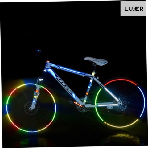 Banda Reflectorizanta Autoadeziva Pentru Bicicleta, Motocicleta, Masina, Scari sau Alte Suprafete, Model Hexagonal, Dimensiuni 800x1 cm, Verde, Luxer [8]