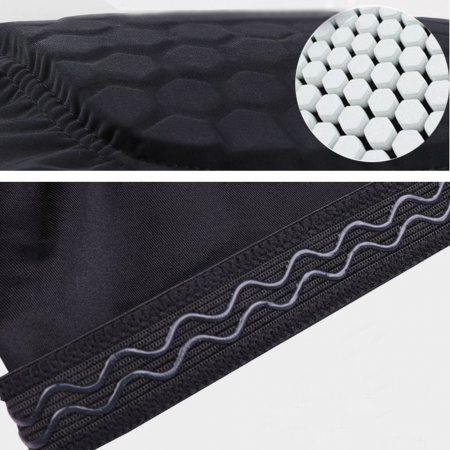 Cotiera cu Tampon de Protectie Luxer, Circumferinta Brat 35-45 cm, Unisex, Negru/Alb, protectie impotriva socurilor cotiere copii hervin intersport decathlon ieftine luxer [15]