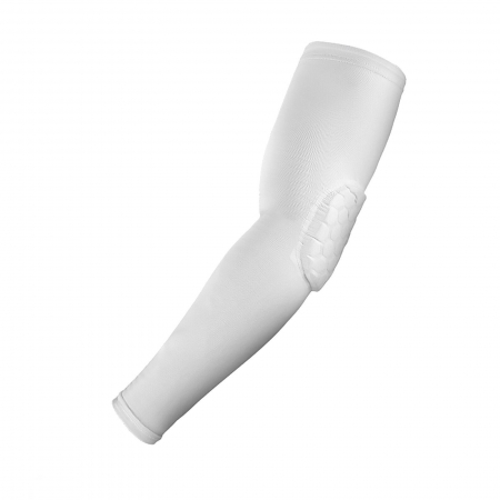 Cotiera cu Tampon de Protectie Luxer, Circumferinta Brat 35-45 cm, Unisex, Negru/Alb, protectie impotriva socurilor cotiere copii hervin intersport decathlon ieftine luxer [6]