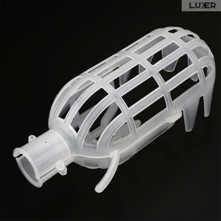 Culegator De Fructe Aflate La Inaltime Luxer, Dimensiuni 20x8 cm, Alb, culecator de fructe cu tija dedeman hornbach gardena leroy merlin pentru mere nuci afine fructe manual [6]