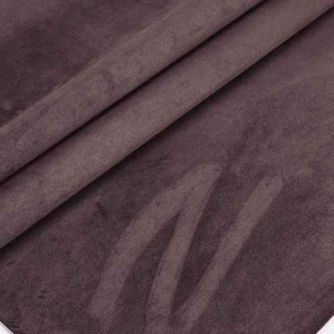 Folie autoadezivă Luxer din piele întoarsă sintetică tip Alcantara, culoare maro inchis, pentru interior auto, mobilă și decor DIY, textură catifelată mată, dimensiuni 150x40 cm. [1]