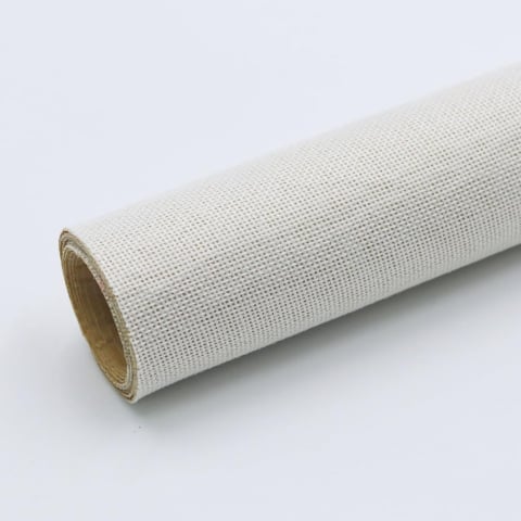 Folii Autoadezive Material Textil - Folie autoadezivă textilă Luxer Cream, dimensiune 145x50 cm, pentru decor mobilier, reparații canapea și proiecte DIY, material moale cu aspect de țesătură modernă.