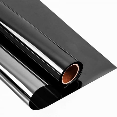 Toate Produsele - Folie Autoadeziva  pentru Geamuri Termopan, Tip Oglinda, Protectie Solara UV, Efect Privacy, One Way Mirror Window Film, Autocolanta, Pentru Casa/Cladiri, Dimensiuni 200 x 60 cm, Neagra, Folie Fumurie Geam sa nu se vada din exterior, sa nu se vada in casa, autocolant geam termopan leroy merlin dedeman, protectie solara ferestre luxer