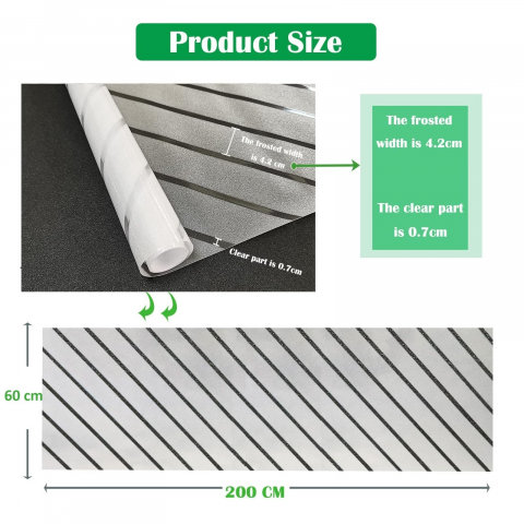 Folie Decorativa Privacy Pentru Geamuri - Home&Office, Protectie UV, Model - Dungi Diagonale, Dimensiuni 200x60 cm, Luxer, folie decorativă geamuri folie semi-privacy geamuri protecție UV geamuri folie dungi geamuri folie decorativă home office folie geamuri birou folie decorativă modernă folie geamuri pentru intimitate accesorii geamuri casă folie decorativă ușor de aplicat folie pentru ferestre moderne folie decorativă UV rezistentă folie dungi decorative folie geamuri semi-transparentă folie decorativă interior folie pentru ferestre birou folie geamuri anti-UV decorare geamuri casă folie decorativă mată protecție solară ferestre [7]
