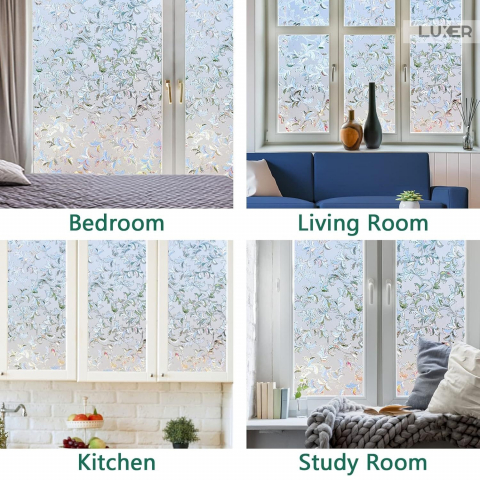 Folie Decorativa Privacy Pentru Geamuri - Home&Office, Protectie UV, Model - Frunze Vita de Vie, Dimensiuni 200x60 cm, Luxer folie decorativă geamuri folie semi-privacy geamuri protecție UV geamuri folie dungi geamuri folie decorativă home office folie geamuri birou folie decorativă modernă folie geamuri pentru intimitate accesorii geamuri casă folie decorativă ușor de aplicat folie pentru ferestre moderne folie decorativă UV rezistentă folie dungi decorative folie geamuri semi-transparentă folie decorativă interior folie pentru ferestre birou folie geamuri anti-UV decorare geamuri casă folie decorativă mată protecție solară ferestre [3]