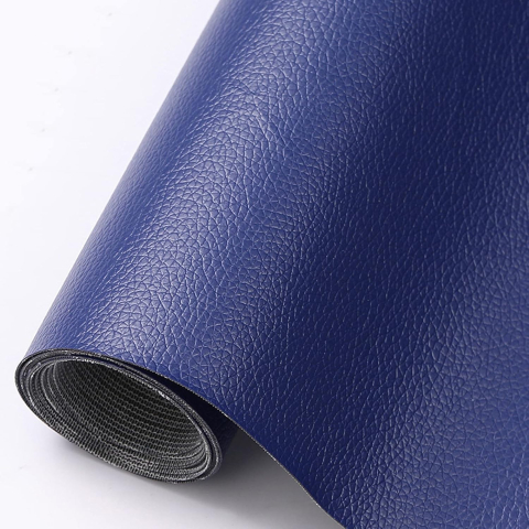 Folii Autoadezive Piele Ecologica 137 x 60 cm - Folie din piele ecologică autoadezivă Luxer, Albastru Royal, dimensiune 137x60 cm, ideală pentru recondiționare canapea, scaun sau interior auto.