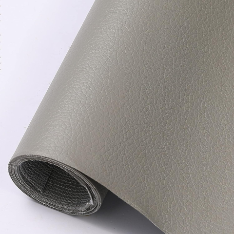 Folii Autoadezive Piele Ecologica 137 x 60 cm - Folie din piele ecologică autoadezivă Luxer, Gri, dimensiune 137x60 cm, ideală pentru recondiționare canapea, scaun sau interior auto.
