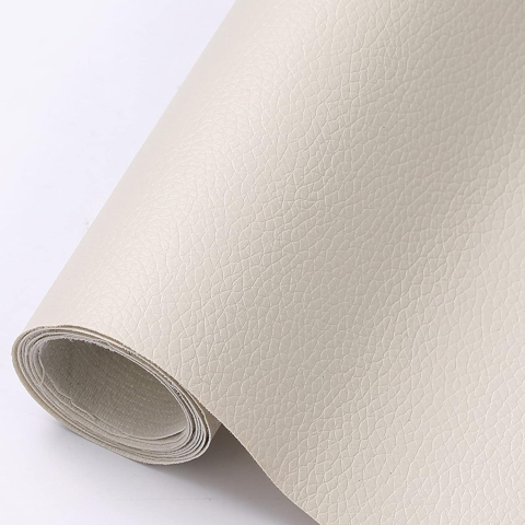 Folii Autoadezive Piele Ecologica 137 x 60 cm - Folie din piele ecologică autoadezivă Luxer, Alb Cremos, dimensiune 137x60 cm, ideală pentru recondiționare canapea, scaun sau interior auto.