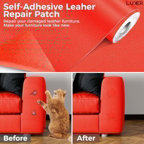 Folie Autoadeziva Imitatie Piele pentru Reconditionare Genti Canapele Scaune Tapiterie Auto Scaun Auto din Piele Sintetica Luxer [3]