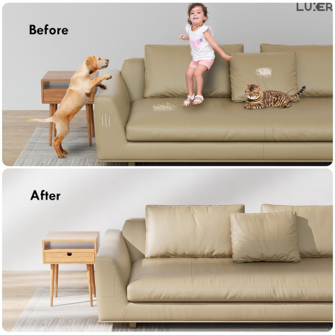 Folie Autoadeziva Imitatie Piele pentru Reconditionare Genti Canapele Scaune Tapiterie Auto Scaun Auto din Piele Sintetica Luxer [2]