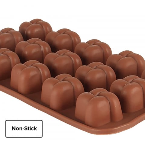 Forma Din Silicon Pentru Bomboane De Ciocolata Sau Jeleuri, 15 Forme Nod Impletit, 20.5x11 cm, Luxer, Forma Ciocoalata Plastic / Silicon , Matrita Ciocolata de Casa in forma de Tablete de Ciocolata [5]