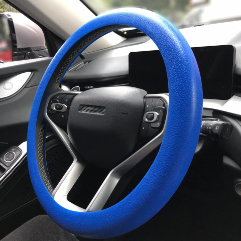 Huse Volan - Husa Volan Silicon Elastica Universala pentru Dacia Bmw Golf Audi Renault Logan Opel Vw Ford Passat Skoda Hyundai Mazda Neagra Gri Rosu Roz Bej Maro Albastru Verde Antiderapanta e90 f10 e46 Ieftina Luxer