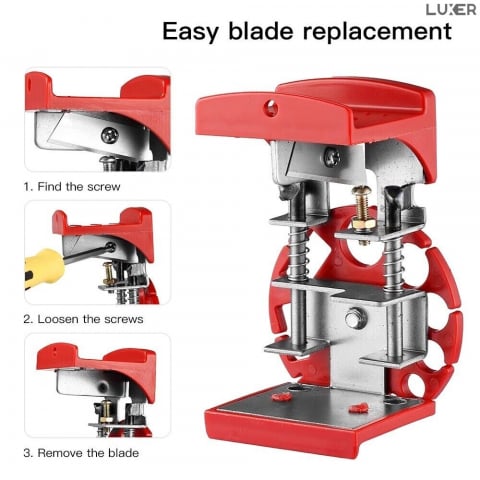 Instrument pentru Dezizolarea Cablurilor, Universal, 14 dimensiuni, Compact, 12 x 7.5 x 7.5 cm, Rosu, Luxer, Decablator, Dezizolare Cablu/Fire Electric Cleste Dezizolat Automat Honrbach Brico Depot Olx Leroy ieftin Luxer [12]