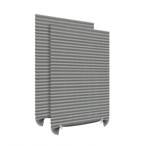 Toate Produsele - Set 2 Jaluzele Plisata cu Sistem de Prindere Autoadeziv Luxer, Dimensiuni 150X60 cm, Alb, jaluzele geamuri mansarda rulou dedeman velux leroy merlin pentru ferestre interior hornbach ieftine luxer