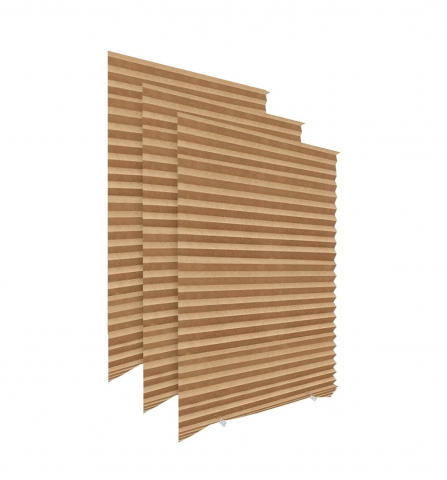 Set 3 Jaluzele Plisate cu Sistem de Prindere Autoadeziv Luxer, Dimensiuni 150X60 cm, Alb, jaluzele geamuri mansarda rulou dedeman velux leroy merlin pentru ferestre interior hornbach ieftine luxer