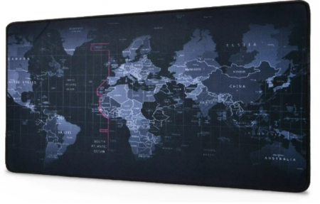 Mousepad Profesional Gaming Waterproof Antiderapant Luxer, Albastru Navy, 90x40 cm, mouse pad harta lumii world map xxl rgb hama world map emag amazon ieftin aqirys logitech razer personalizat emag steelseries mare altex flanco luxer