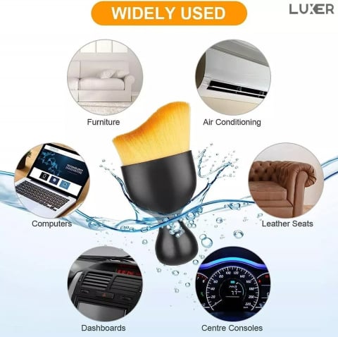 Perie Detailing Auto pentru Curățarea Interiorului Mașinii – Ideală pentru Bord, Guri de Aerisire, Ecrane Tactile și Suprafețe Delicate, Design Ergonomic și Peri Moi, Fără Zgârieturi, perie auto, detailing auto, curățare mașină, interior auto, pentru bord, moale, pentru suprafețe delicate, fără zgârieturi, accesorii detailing, curățare interior mașină, pentru guri de aerisire, pentru ecrane tactile, profesională, multifuncțională, unelte detailing, curățare bord mașină, accesorii auto curățenie, finisaje interioare, compactă, rezistentă. [5]