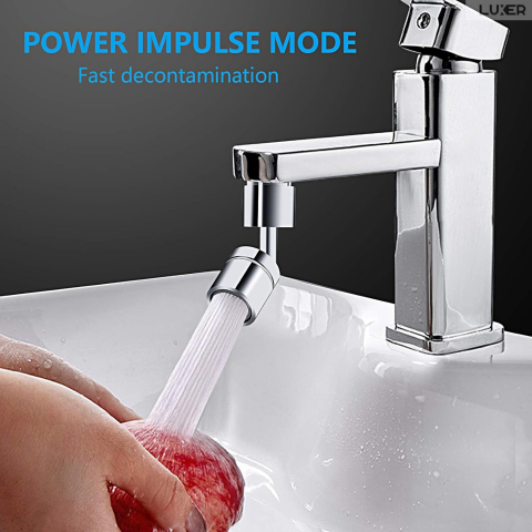 Prelungitor Baterie Chiuveta Tip Aerator cu 2 Moduri de Functionare, Brat Rotativ In Orice Directie, Economizor Apa Integrat, 8.5 cm, Prelungitor Baterie Chiuveta Tip Aerator cu 2 Moduri de Functionare, Brat Rotativ In Orice Directie, Economizor Apa Integrat, Dedeman, Leroy Merlin, Brico Depot, Hornbach, Emag, Luxer [5]