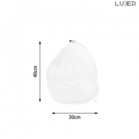Sac Protectie Haine Pentru Masina de Spalat, 30x40 cm, Alb, Luxer, saci protectie haine masina de spalat ikea dedeman jysk leroy emag ieftine luxer [8]