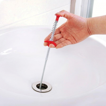 Sarpe Desfundare Chiuveta/Cada/WC/Tevi de Scurgere cu Sistem Extractor cu 4 Brate, Lungime 90 cm, Luxer, sarpe cu 4 brate pentru desfundat tevi karcher chiuveta kaufland leroy merlin dedeman 0.9 m 1.6m pentru desfundare wc tevi profesional hornbach mathaus olx ieftin luxer [23]