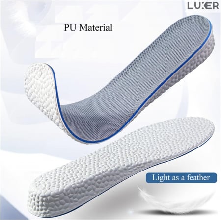 Set 2 Branturi Inaltatoare din Spuma Poliuretanica pentru Pantofi, Adidasi, Ghete, Unisex, Universale, +1.5 cm, +2.5 cm, Luxer, branturi inaltatoare antialunecare din silicon ortopedice deichmann ieftine luxer [11]