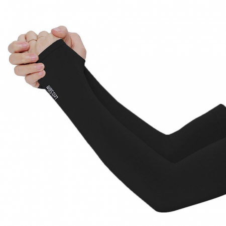 Toate Produsele - Set 2 Maneci Sport Unisex cu Protectie UV Luxer, Marime Universala, protectie auto, alergat, ciclism, pescuit, Negru, maneca protectie solara uv manusi fortbal alergat decathlon ieftine universale emag luxer