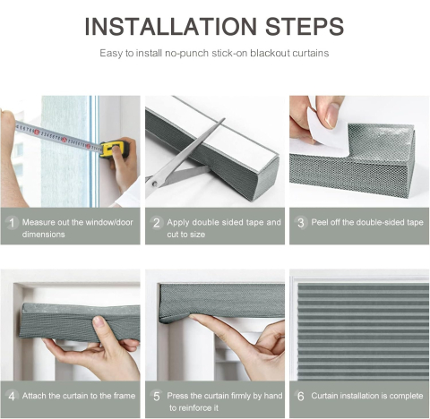 Set 3 Jaluzele Plisate cu Sistem de Prindere Autoadeziv Luxer, Dimensiuni 90x180 cm, Gri, jaluzele geamuri mansarda rulou dedeman velux leroy merlin pentru ferestre interior hornbach ieftine luxer [7]