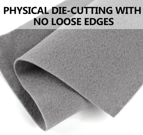 Set 3 lavete din microfibră Luxer 30x30 cm, gri, fără scame și ultra-absorbante, ideale pentru curățarea suprafețelor din sticlă, inox și auto. [3]