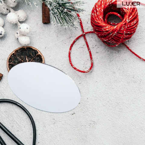 Set 50 Oglinzi Acrilice Autoadezive Luxer, Model Oval, Dimensiuni 8x5 cm, Silver,oglinzi decorative de perete oglinda hol oglinzi dedeman pentru camera din acril decorativa ikea decor mobexpert jysk emag dormitor living autoadezive oglinda moderne rezistente auriu luxer [6]