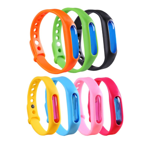 Insecticide & Capcane Daunatori - set-7-bratari-silicon-anti-tantari-insecte-natural-multicolor-luxer-ibs0219