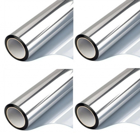 Toate Produsele - Set Folii Autoadezive pentru Geamuri Termopan, Tip Oglinda, Protectie Solara UV, Efect Privacy, One Way Mirror Window Film, Autocolanta, Pentru Casa/Cladiri, Dimensiuni 200 x 60 cm, Silver/Argintiu, Silver, Folie Geam sa nu se vada din exterior, sa nu se vada in casa, autocolant geam termopan leroy merlin dedeman, protectie solara ferestre luxer