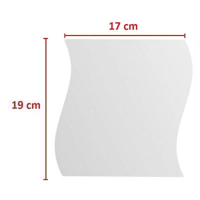 Set oglinzi acrilice valuri Luxer oglinzi decorative de perete oglinda hol oglinzi dedeman pentru camera din acril decorativa ikea decor mobexpert jysk emag dormitor living autoadezive oglinda aurie moderne rezistente auriu [5]