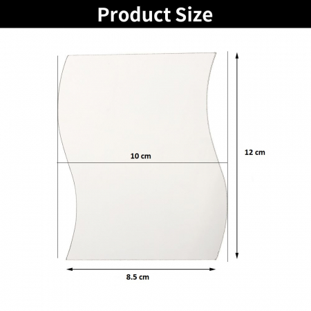 Set oglinzi acrilice valuri Luxer oglinzi decorative de perete oglinda hol oglinzi dedeman pentru camera din acril decorativa ikea decor mobexpert jysk emag dormitor living autoadezive oglinda aurie moderne rezistente auriu [6]