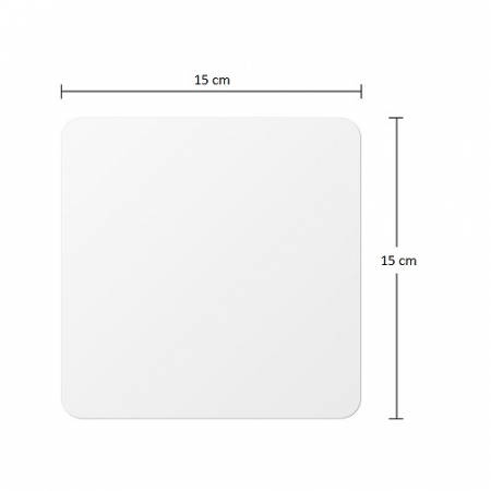 Set oglinzi acrilice patrate Luxer, 15x15 cm, silver, oglinda perete pentru hol stil dedeman ikea jysk alba moderne mari ieftine dormitor sufragerie living leroy merlin oglinda adeziva anticadere din bucati ieftine luxer [9]