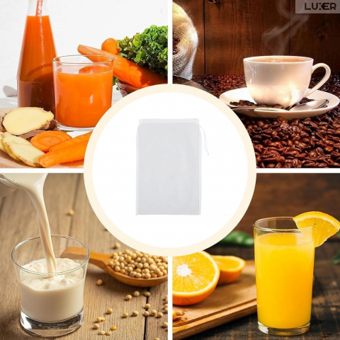 Punga Tip Filtru Cu Sita Foarte Fina Pentru Strecurare Lapte Vegetal sau Sucuri de Fructe si Legume, Dimensiuni 30x20 cm, Luxer [9]
