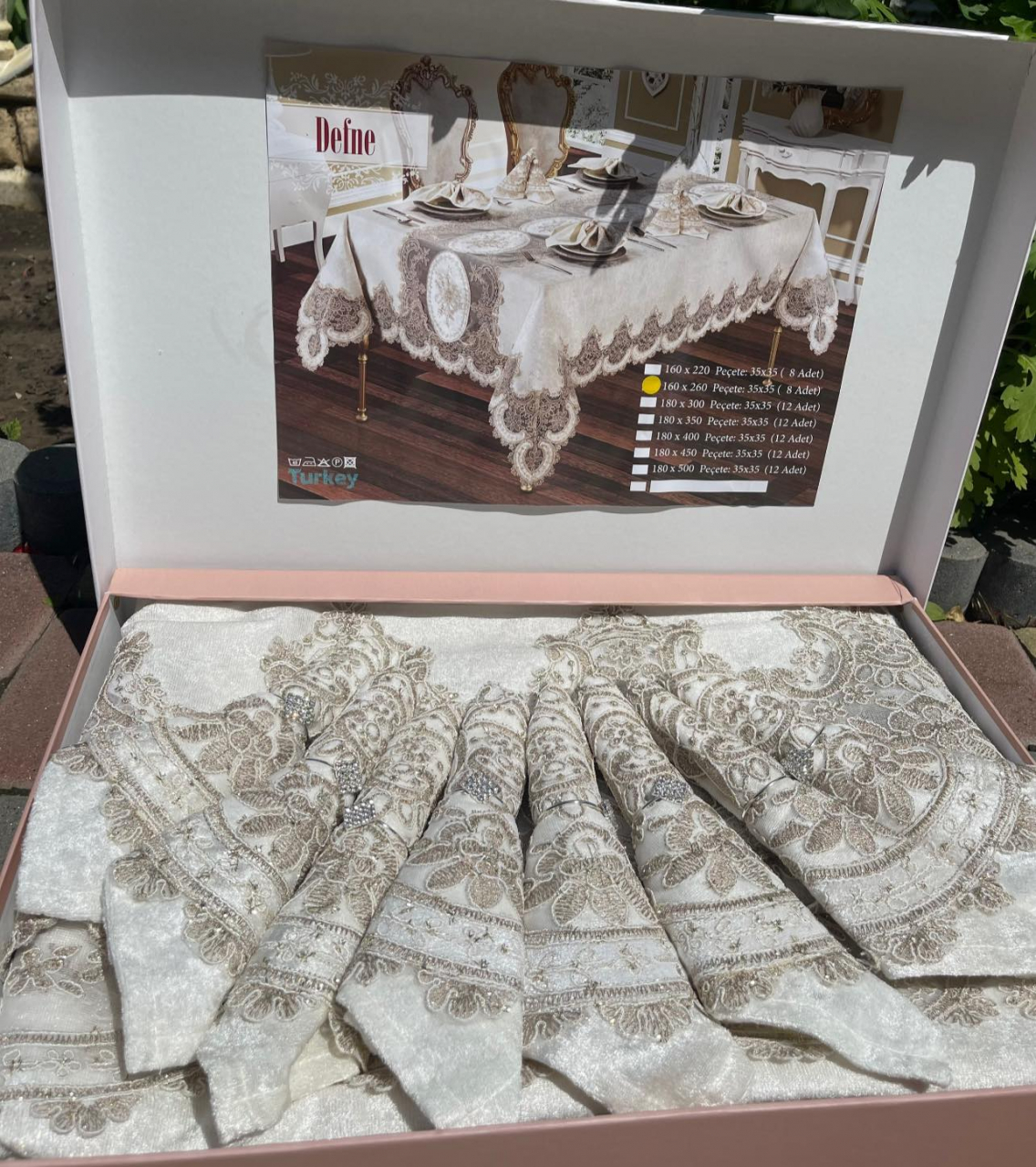 DEFNE 180x400cm 12 șervețele [2]