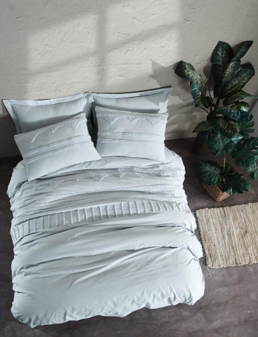 Lenjerie de pat - Iris gri