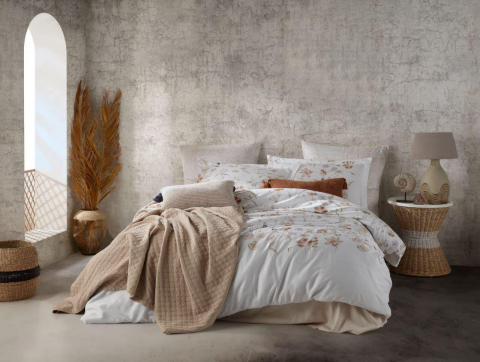 Lenjerie de pat - Rosabella beyaz