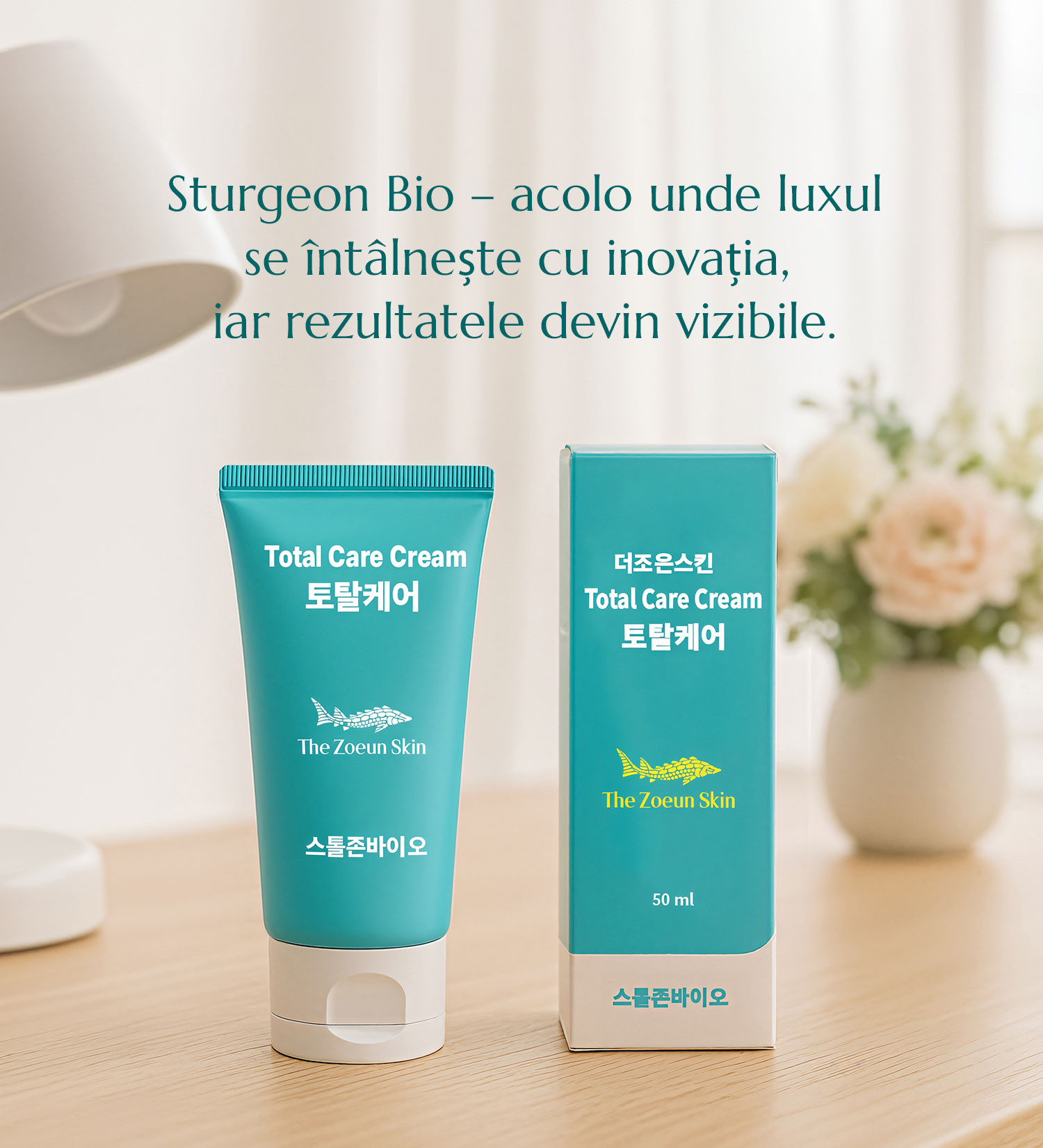 Sturgeon Bio este mai mult decât un brand de îngrijire.