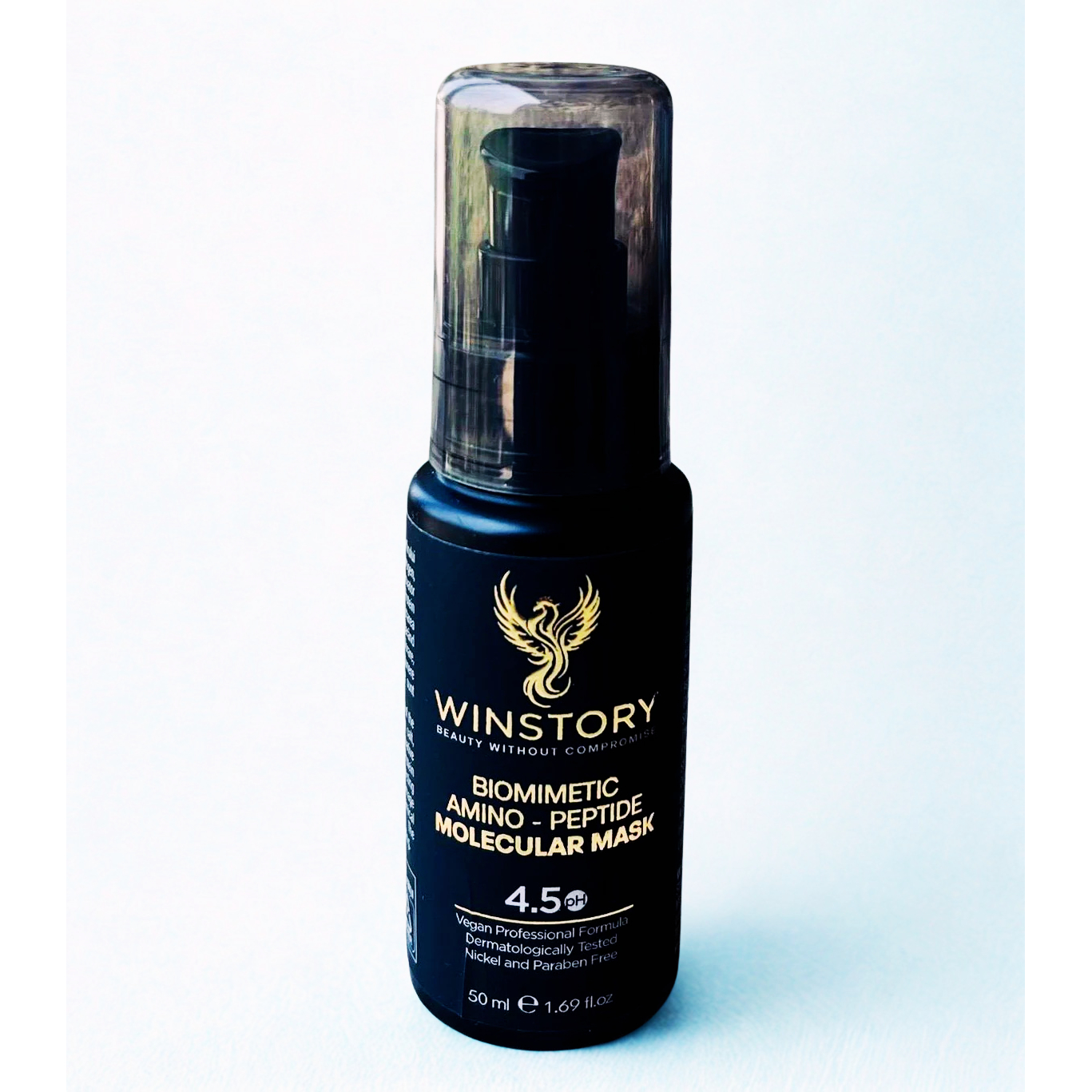 Reconstructie - Masca par moleculara biomimetica fara clatire (leave-in) WINSTORY, cu aminoacizi si peptide, pentru regenerare, elasticitate si hidratarea parului, 50 ml