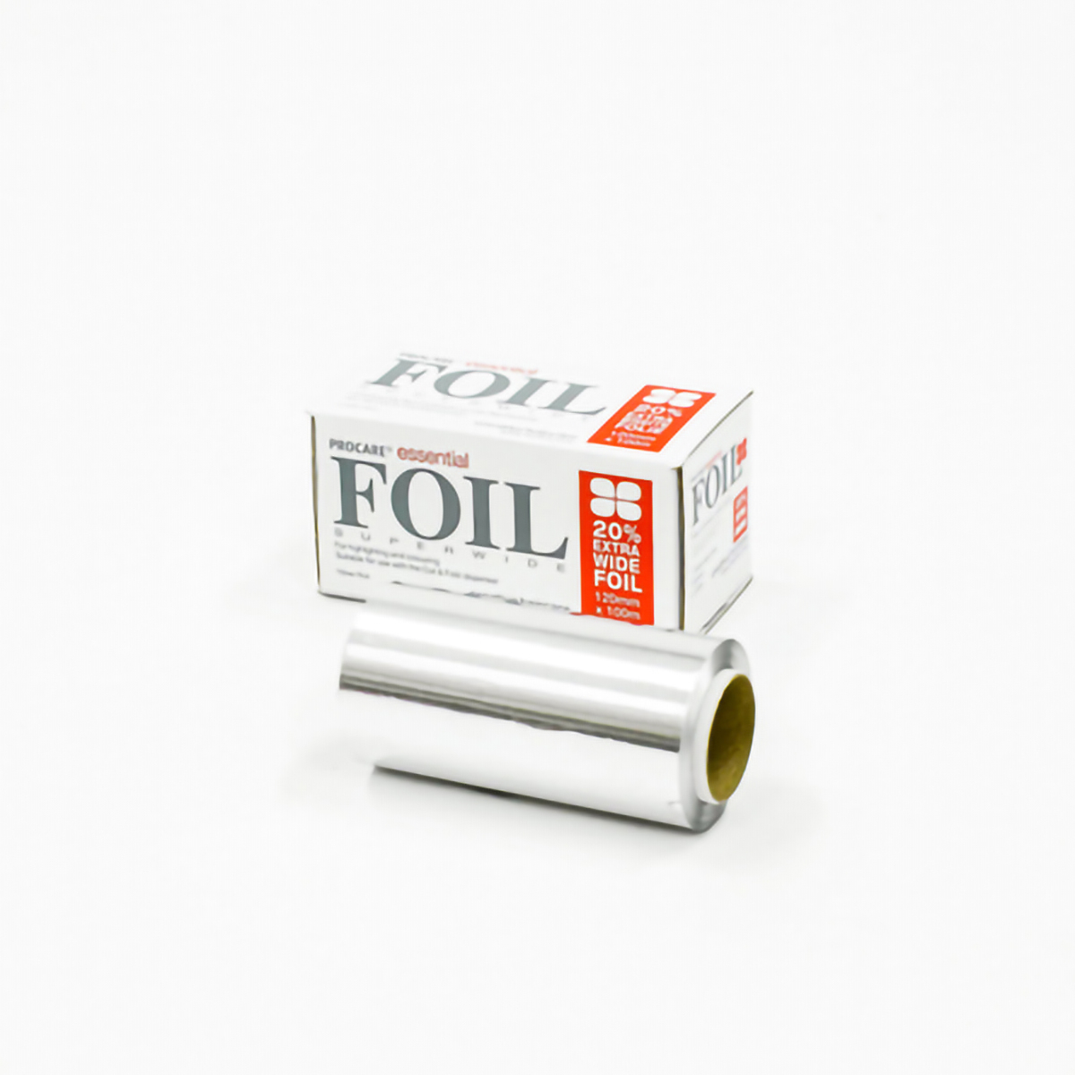 120MM X 100M PROCARE ROLE FOLII DE ALUMINIU ESENTIALE - 12 ROLE