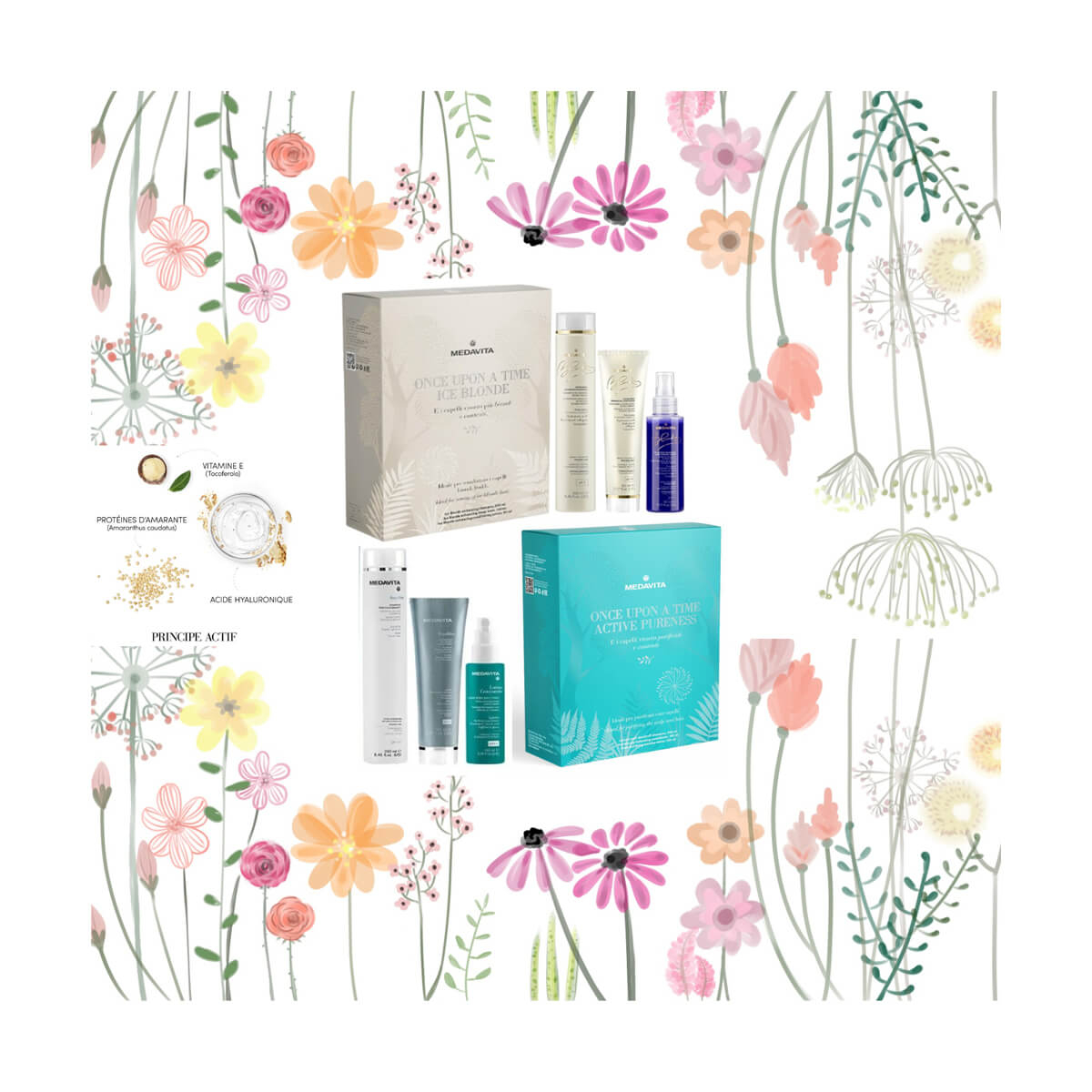 2 PACHETE CADOU, ICE BLONDE+SCALP ACTIVE